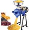 VEVOR Mulino Elettrico per Cereali, Mulino per Mais con Imbuto, Macchina per Polvere Spessore Regolabile, Mulino per Cereali per Farina Impieghi Gravosi, Macina a Secco o Umido, Macina Spezie 3000 W