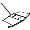 VEVOR Erpice a Trascinamento Largo 1880 mm, Livellatrice per Vialetti in Acciaio Q235 con Barre Regolabili Attacco a Perno per Trattori Vialetto per ATV UTV Giardino, 1880 x 1990 x 110 mm