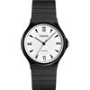 TONSHEN Donna Semplice Analogico Quarzo Orologio Plastica Cassa e Gomma Cinturino (Bianco)