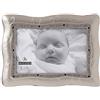Malden International Designs - Cornice portafoto in peltro, 10 dita piccole, 10 x 15 cm, colore: Argento