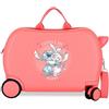 Disney Joumma Movom Enchanted Forest Valigia da Cabina Verde 38 x 55 x 20 cm Rigida 2 kg Chiusura a combinazione Laterale ABS 2 kg 34 L Bagagli a Mano, Rosa, Taglia unica, Valigia per bambini