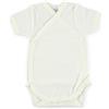 BABIDU Body Neonato Crossover Manica Corta 100% Cotone Morbido e Traspirante, Body Neonato, Ideale Primo Indossato per Pelli Sensibili, Abbigliamento Unisex per Neonato e Bambina