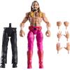 Mattel WWE Elite Collection WrestleMania - Seth Freakin Rollins, personaggio con set di accessori Premium Live Event, pezzi per costruire Howard Finkel, giocattolo per bambini, 8+ anni, JCJ51