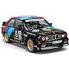 imtfzct Modellino auto 1/24 M3 laccato, auto giocattolo in alluminio pressofuso con sonora e luminosa funzione pull-back, modello da collezione per bambini (nero)
