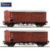 Roco 76162. FS Set n°2 Carri Chiusi a passo lungo Tipo EEc, 8 areatori per lato.