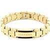 Tommy Hilfiger Jewelry Braccialetto a maglie da uomo Collezione in Acciaio Inossidabile e Oro Giallo