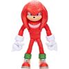 Sonic 3 Movie - Action Figure di Knuckles 13 cm - Personaggio Articolato con 22 Punti di articolazione - Ispirato al Film di Sonic 3 - Perfetto per Collezionisti e Appassionati