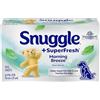 Snuggle Plus Super Fresh Fabric Softener Dryer Sheets with Odor Fighting Ingredients, 105 Count by Snuggle