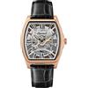 Ingersoll 1892 The California Orologio automatico da uomo con quadrante e cinturino in pelle, Nero, Classico