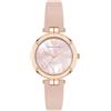 Anne Klein Orologio da Donna con cinturino in pelle sostenibile, AK/5150, Rosa
