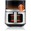 Ufesa Heron Max, Friggitrice ad Aria Doppia Resistenza, Cottura a Vapore, Air fryer 8 Litri, Friggitrice ad Aria con Finestra, Tecnología Air Pulse Ultra 360ºC, 2000 W