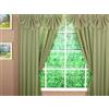 Today's Curtain Emelia - Pannello in voile originale, 213,4 cm, con foglie polverose, 152,4 cm x 213,4 cm