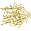 Marcopol Confezione da 1000 pezzi) Chiodi di finitura a testa piccola 1,5 x 40 mm, chiodi in acciaio zincato, chiodi per falegnameria (1000, 1,5 x 40 mm)