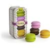 Erzi 13255 Macarons in legno in scatola, articolo per bambini