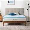 Zinus Gel Memory Foam Mattress Topper, 140 x 190 x 5,1 cm