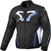 Macna Giacca Moto Macna Tazar 2.0 Nero Bianco Blu
