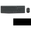 Logitech MK235 Combo Tastiera italiana e Mouse Wireless per Windows, Ricevitore Unifying USB 2,4 GHz Wireless, 15 Tasti FN - 920-007913