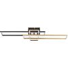 Zuma Line Lumenz lampada da soffitto 1x55 W nero-oro MS243