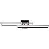 Zuma Line Lumenz lampada da soffitto 1x55 W nero MS243-BK