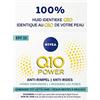 NIVEA Q10 Power Antirughe + Rassodante per la cura quotidiana dei pori per la pelle più giovane, crema giorno con SPF 15, 50 ml