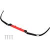 Leapiture 114 Cm Paraurti Anteriore Separatore Labbro Spoiler Anteriore Deflettore Labbro Anteriore Accessori Esterni Per Auto Sostituzione Resistente agli Urti Per Seat Leon(rosso)
