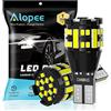 Alopee T15 W16W lampadine LED CANBUS errore libero estremamente luminoso bianco 360 gradi brillare T10 921 912 955 Cuneo per Backup luci inverse Indicatore di direzione