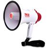 PYLE, Megafono Bullhorn Unisex, Bianco/Rosso, Taglia Unica
