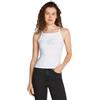 Calvin Klein Jeans Donna Canotta Outlined Strappy Scollo a U, Bianco (Bright White), L