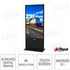 Dahua LDV65-SAI400TK - Digital Signage LCD - 65 Pollici verticale - risoluzione 4K - 8ms - Touchscreen - Dahua