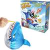 Goliath - SFIDA LO SQUALO - Gioco da Tavolo Interattivo per Bambini dai 4 Anni - Gioco d'Azione e Riflessi - Pesca e Sorprese - Senza Batterie - Regalo Divertente - 2-4 Giocatori - 5 Min