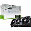 MSI NVIDIA GeForce RTX 5080 16G SUPRIM SOC GDDR7 256bit, scheda video con frequenza di boost fino a 2760 MHz, PCIe Gen 5, DLSS 4, 3 porte DP 2.1, 1 porta HDMI 2.1, formato ATX
