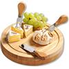 Kesper 58642 Tagliere per Formaggi con Posate, Bambù, FSC