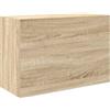 vidaXL Mobile da Bagno Rovere Sonoma 60x25x40 cm in Legno Multistrato, Armadio a Muro da Bagno, Armadio da Bagno a Muro, Armadio da Bagno a Parete