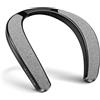 KozyOne Altoparlante Bluetooth con fascia da collo, altoparlante indossabile wireless con microfono integrato e slot per schede TF, 12 ore di riproduzione, suono surround stereo 3D, ricarica rapida di