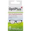 B&S OptiPlus - Salviette per la pulizia degli occhiali, 30 pezzi, delicata e accurata pulizia delle lenti degli occhiali, protezione duratura per rivestimenti multipli, ideali per i viaggi o in viaggi