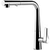 GESSI miscelatore rubinetto da cucina girevole con doccetta estraibile doppio getto 17177 PROTON - 17177-031