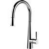 GESSI miscelatore rubinetto da cucina girevole con doccetta estraibile mono getto 20577 JUST - 20577-031