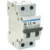 Zarivy Interruttore magnetotermico 1P+N 10A 6kA Classe C, protezione da sovraccarico e cortocircuito in impianti elettrici.