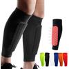 nnOuOnn Parastinchi Shindefender, maniche a compressione a nido d'ape per calcio per ragazzi, adolescenti e adulti, parastinchi da calcio Soccer Defender con assorbimento degli impatti superiore, leggeri