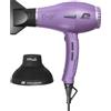 Parlux Ethos® Pack con diffusore Magic Sense, Asciugacapelli Digitale Professionale con Ioni negativi, 9 combinazioni di Velocità e Temperatura, Cavo girevole brevettato, Potente e Leggero, Lilla