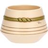 THUN Coprivaso in Ceramica Medio, Ceramica, Collezione Sublime, 20,6 x 20,6 x 14,5 cm