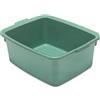 Addis, bacinella in plastica, ampia, rettangolare, plastica, Sage Green, 33 x 42 x 17 cm