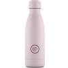 Cool Bottles - Borraccia Termica in Acciaio Inox - 350 ml - Pastel Pink - 23,5 x 7 cm - Bottiglia Termica Ermetica - Bevande Fredde 36 Ore e Calde 18 Ore - Triple Parete -Cool Technology - Senza BPA