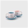 Mr. Wonderful Mr.Wonderful - Set di 2 tazze espresso - Sei unica. Sei mia - Regalo Festa della Mamma - Set di 2 tazze per caffè espresso realizzate in ceramica. Include 2 piattini