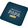GRUSS & CO Asciugamano magico, motivo Bester Papa ever, per ospiti, in cotone, 30 cm x 30 cm, regalo per papà, festa del papà, compleanno, 73890