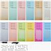 Annickee 48 Pezzi Budget Planner, A6 Budget Binder Fogli, Fogli A6 con Buchi Budget Buste per Denaro con Penna, Accessori Budget Planner, 12 tipi Risparmia Il Denaro Challenge per Casa E Scuola
