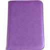 docsmagic.de PRO-Player 4-Pocket Zip-Album Purple - 160 Card Binder - MTG - PKM - YGO - Cerniera Porpora