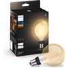 Philips Hue White Filament, Lampadina LED Smart a Filamento, Attacco E27, Luce Bianca Calda, Dimmerabile