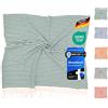 furora HOLIDAY Telo Mare Cotone - Grande 200x100 cm - Ultra Leggero - Asciugatura Rapida | Asciugamano Mare Donna e Uomo: Facile da Pulir - multifunzionale per Spiaggia, Piscina, Viaggio, Outdoor