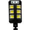 AntDau71® - Faretto Solare 72 LED con Staffa di Montaggio, Sensore di Movimento e Telecomando - Illuminazione Potente, Ricarica Solare e Controllo Remoto per Massima Efficienza - CW965